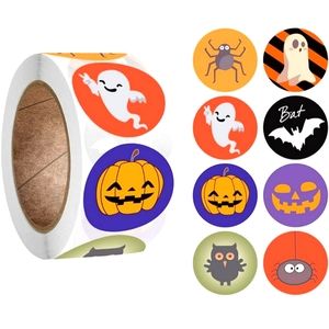 500 PC Halloween thank you stickers bags cards poshmark shipping